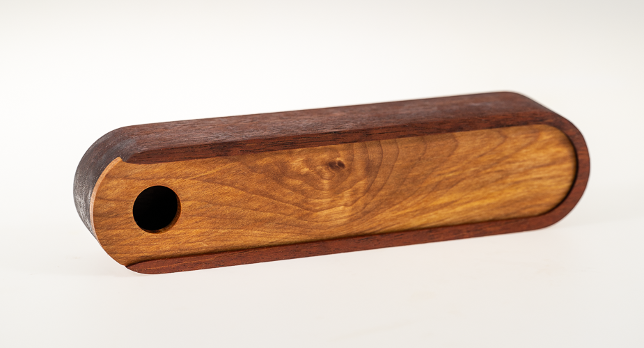 Walnut and Cherry Pen Holder