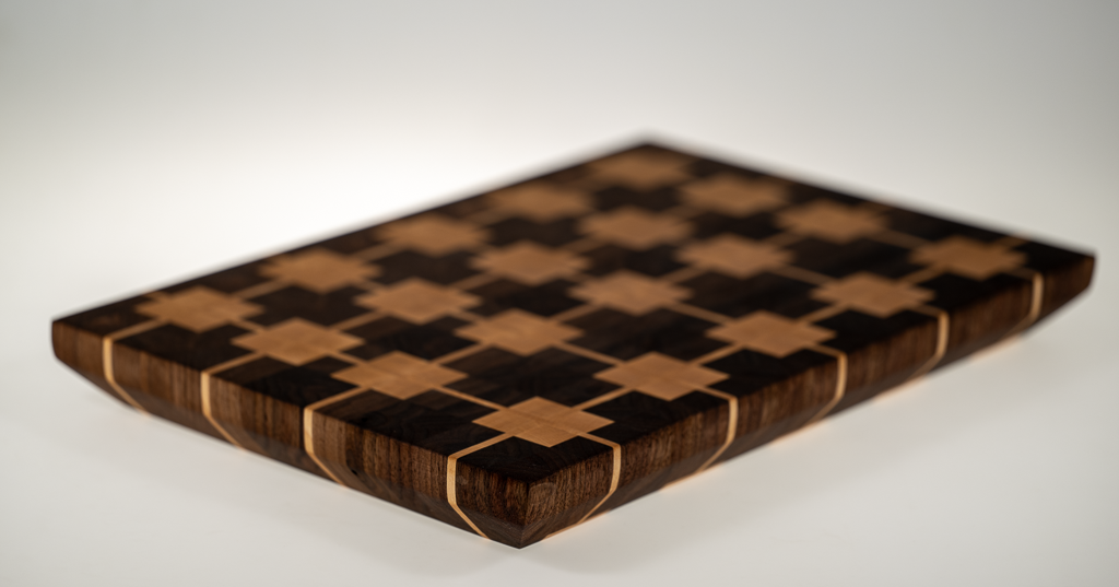 Walnut & Maple End Grain Cutting Board