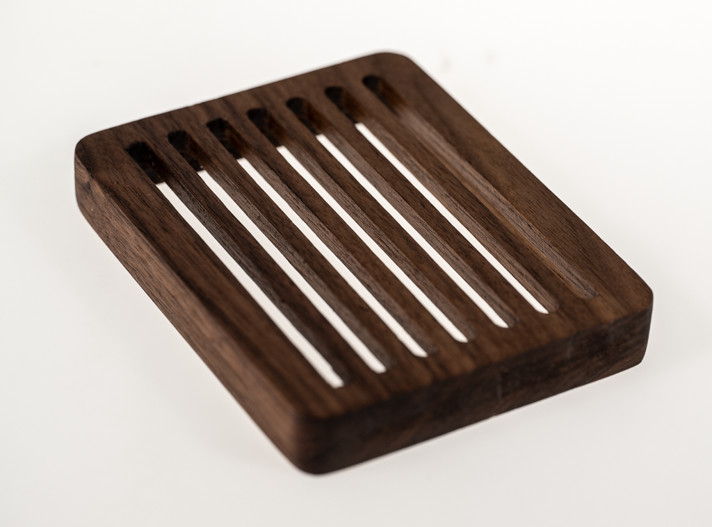Walnut Soap Holder