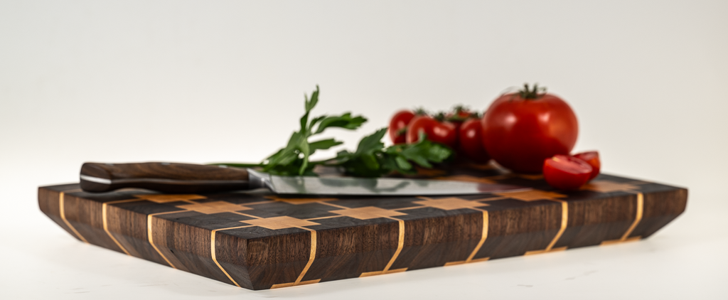 Walnut & Maple End Grain Cutting Board