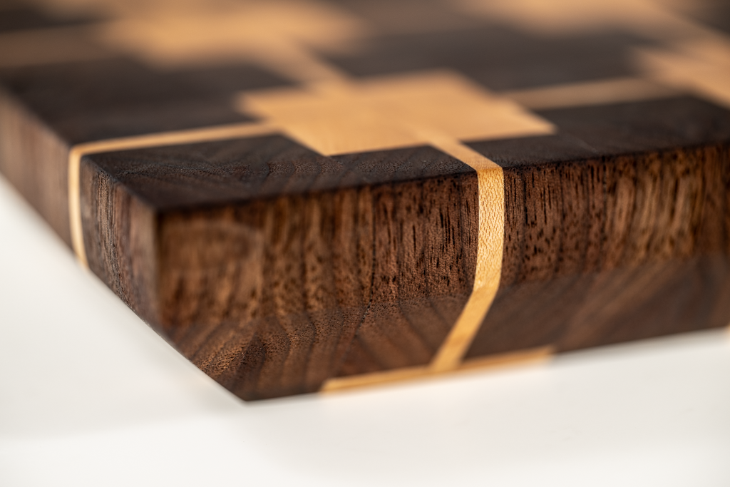 Walnut & Maple End Grain Cutting Board