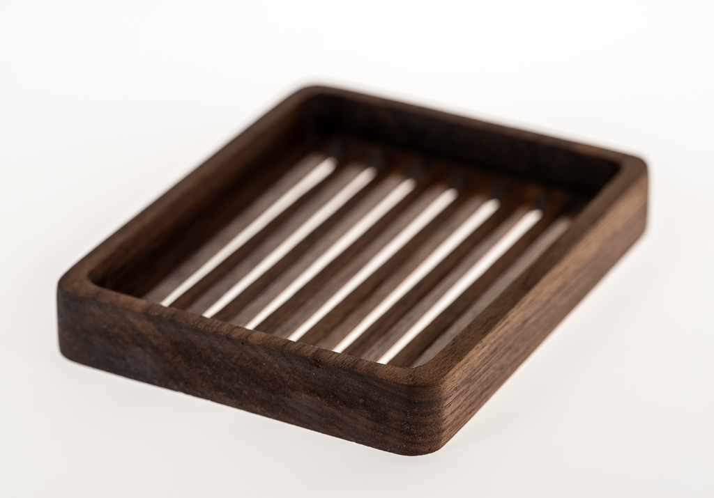 Walnut Soap Holder